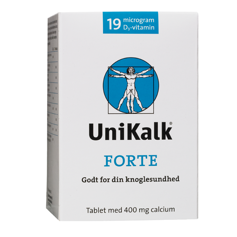 Unikalk Forte Tabletter Stk Kr