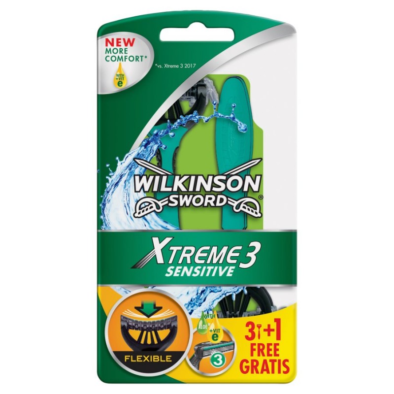 Wilkinson Sword Xtreme Sensitive Razors Pcs Pcs