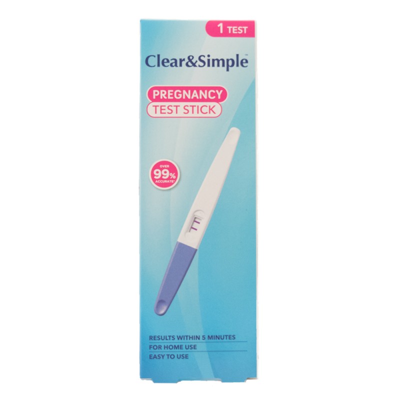 Clear & Simple  Pregnancy Test Midstream