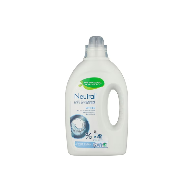 Neutral Liquid Laundry Detergent White