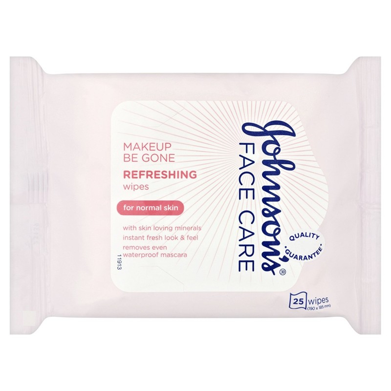 Johnson's Face Care Refreshing Wipes Normal Skin