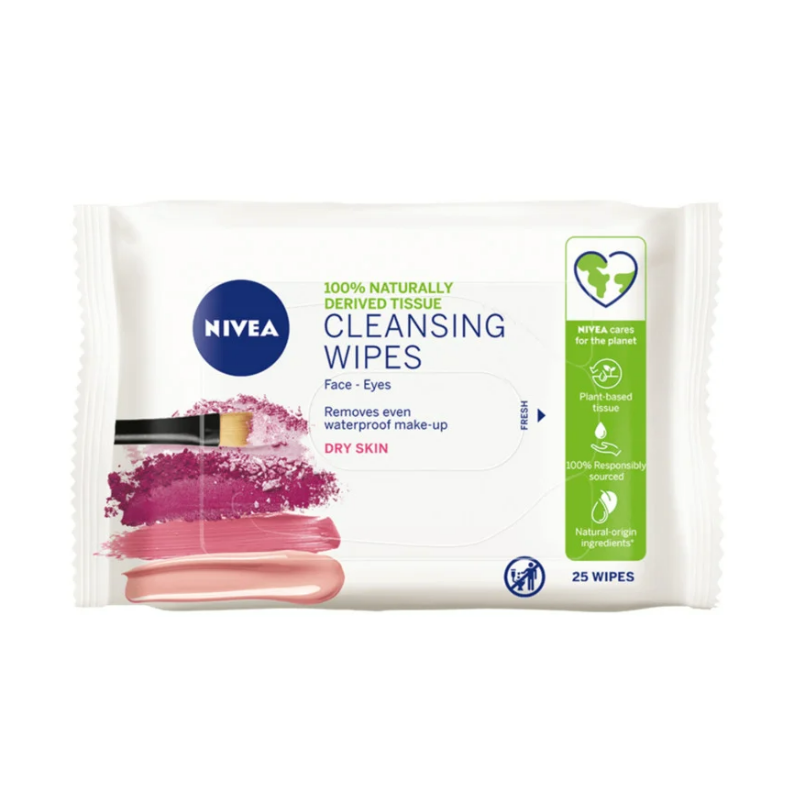 Nivea Gentle Facial Cleansing Wipes Dry & Sensitive Skin