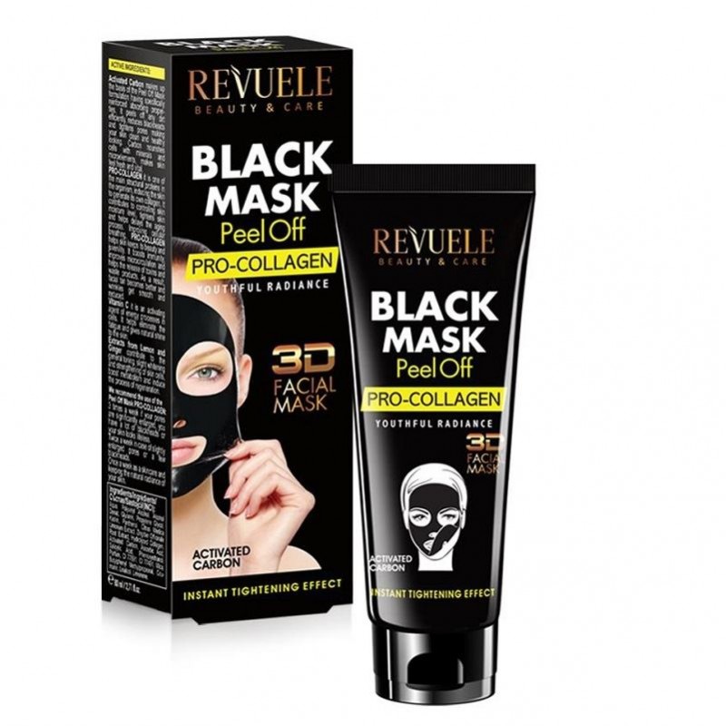 Revuele Black Mask Peel Off Pro-Collagen