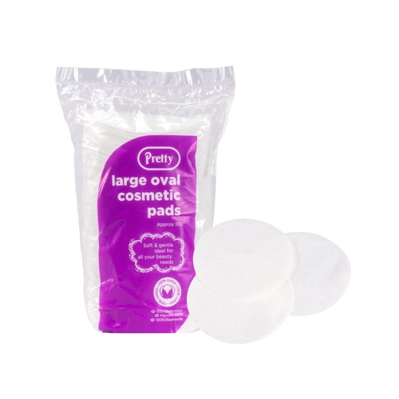 Pretty Large Oval Cosmetic Cotton Pads