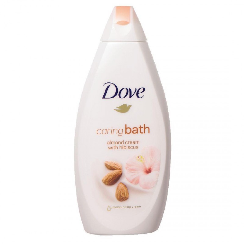 Dove Caring Bath Almond Cream With Hibiscus