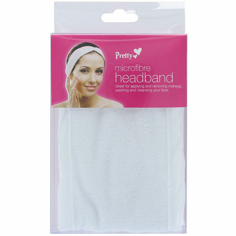 Pretty Microfibre Headband White
