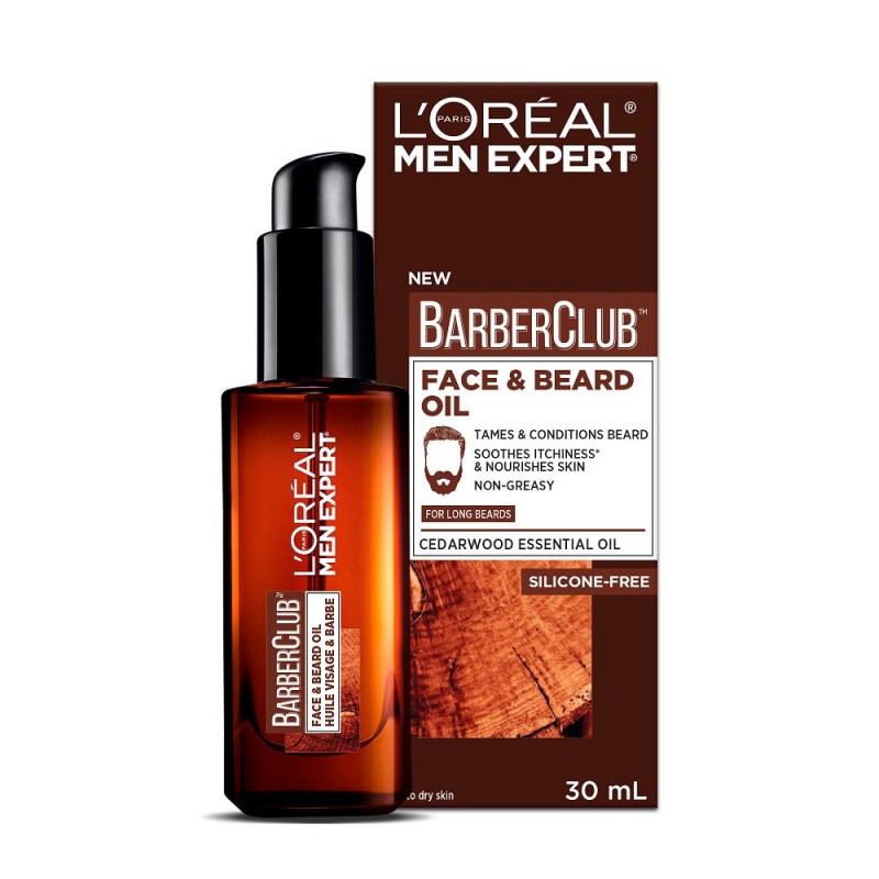 L'Oreal Men Expert Barber Club Face & Beard Oil