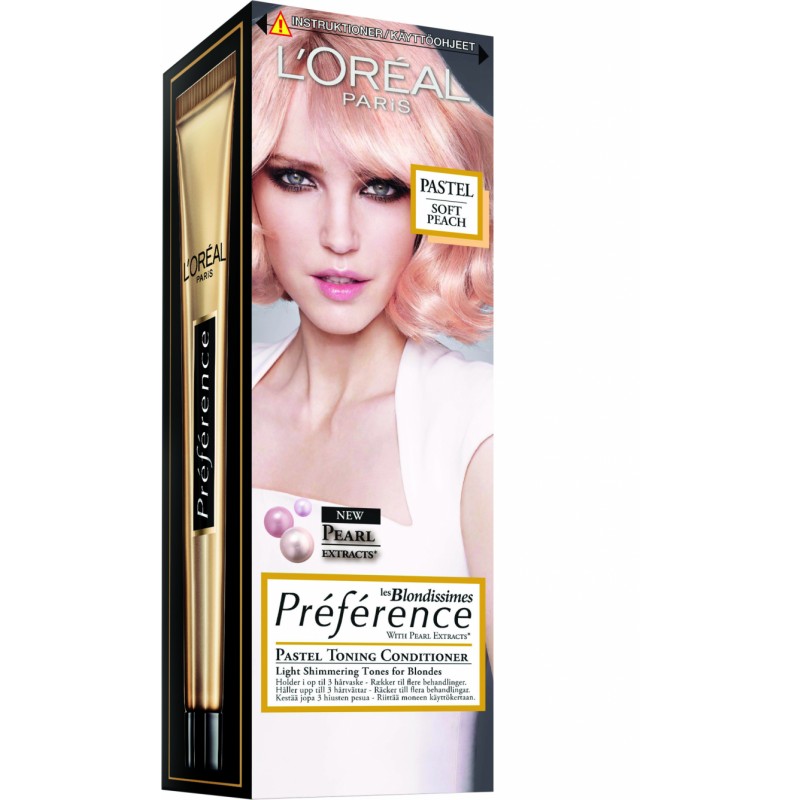 L'Oreal Preference Blondisimmes Pastel Conditioner Soft Peach