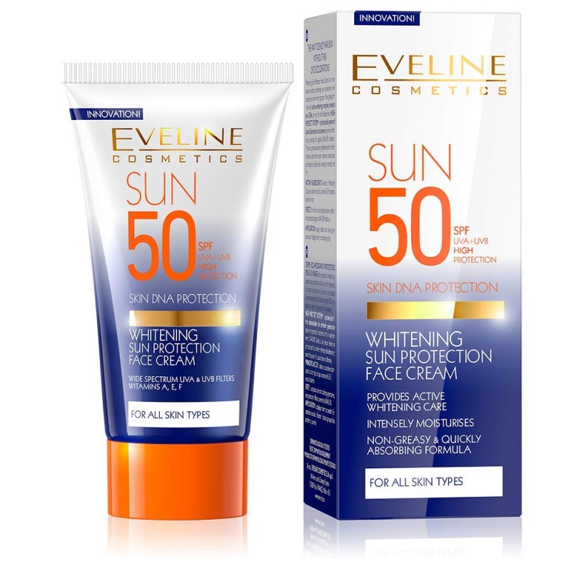 Eveline Whitening Sun Protection Face Cream SPF50