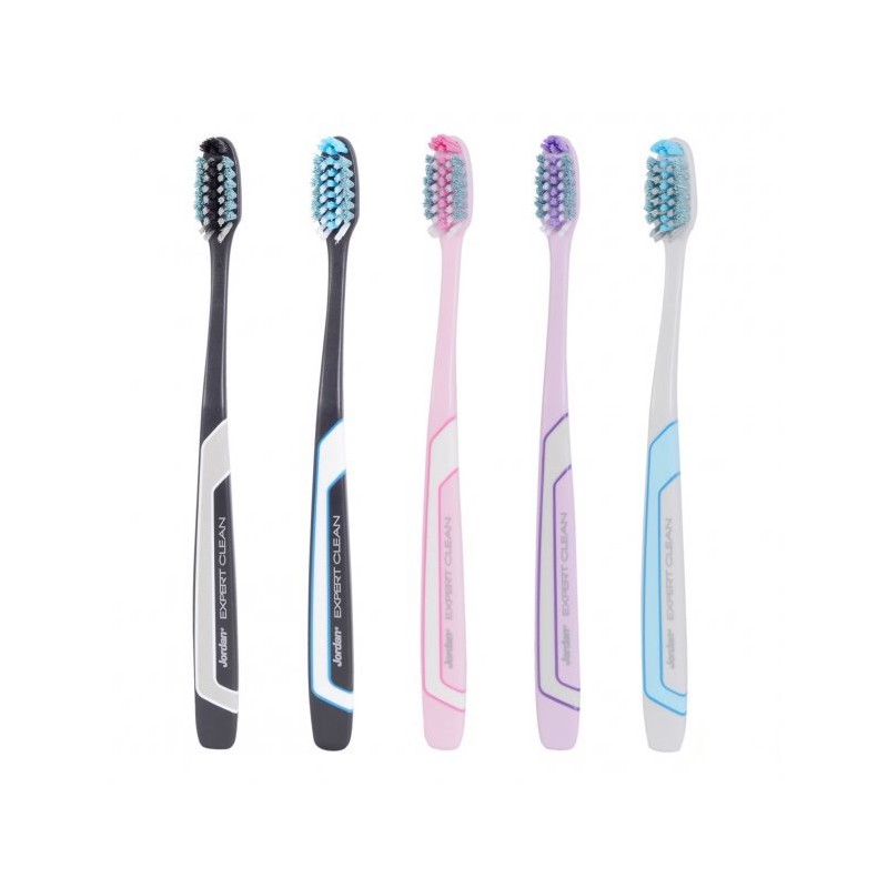 Jordan Expert Clean CleanTech Toothbrush Medium Assorted