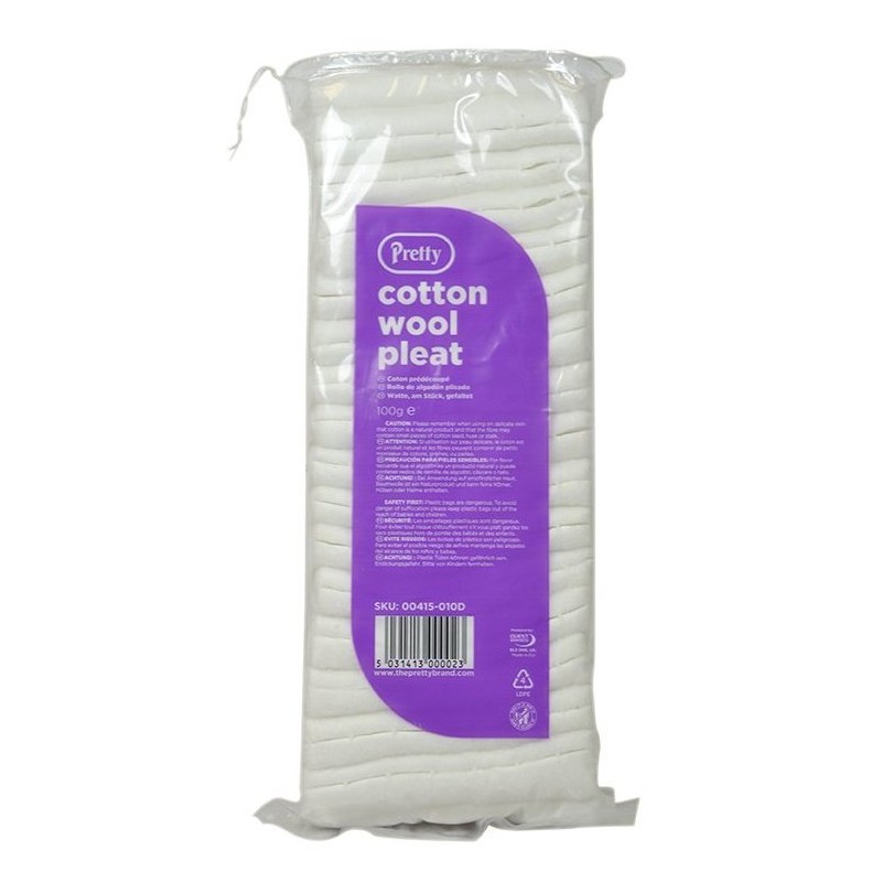 Pretty Cotton Wool Pleat