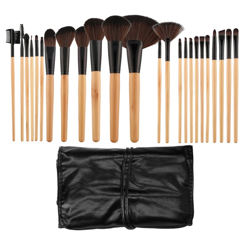 Tools For Beauty Makeup Brush Set Wooden