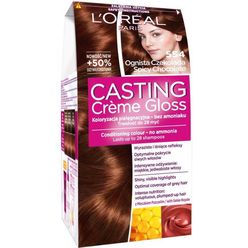 L'Oreal Casting Creme Gloss 554 Spicy Chocolate