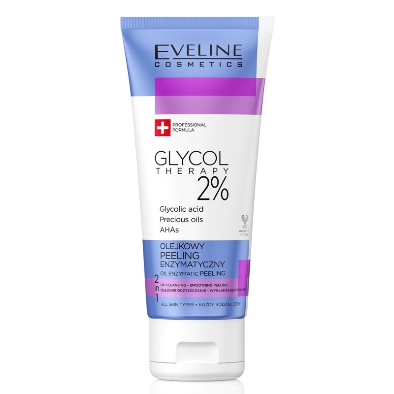 Eveline Glycol Therapy 2% Oil Enzymatic Face Peeling