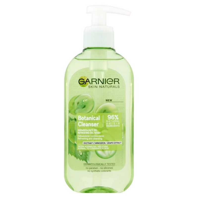 Garnier Naturals Botanical Grape Extract Refreshing & Cleansing Face Wash