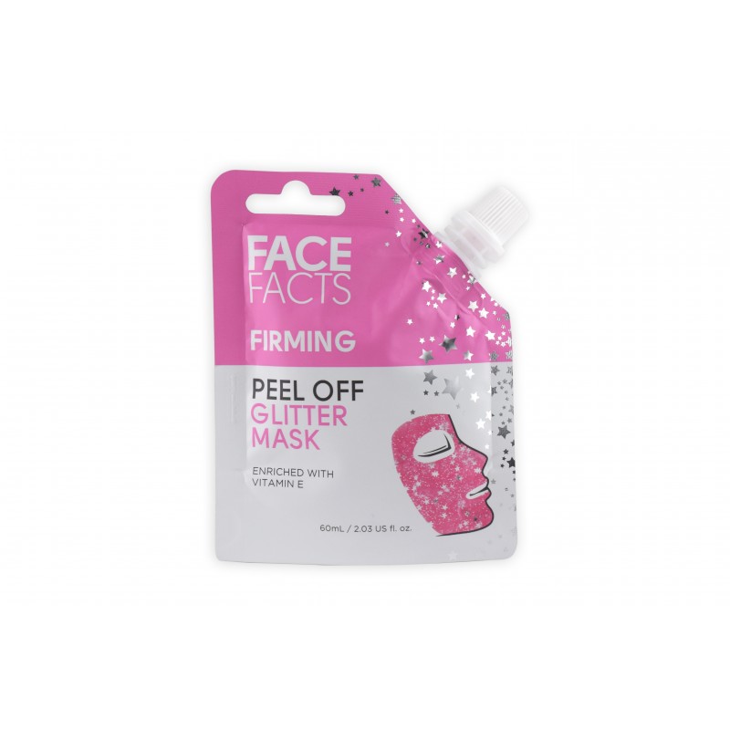 Face Facts Firming Glitter Peel Off Mask Pink