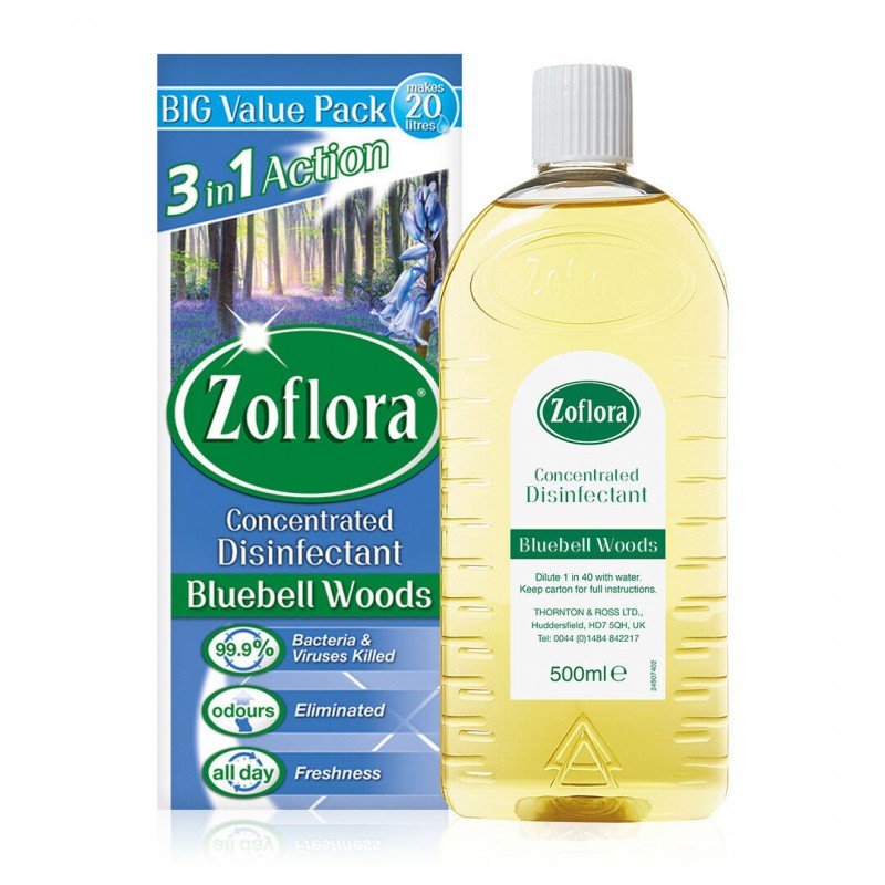Zoflora Concentrated Disinfectant Bluebell Woods