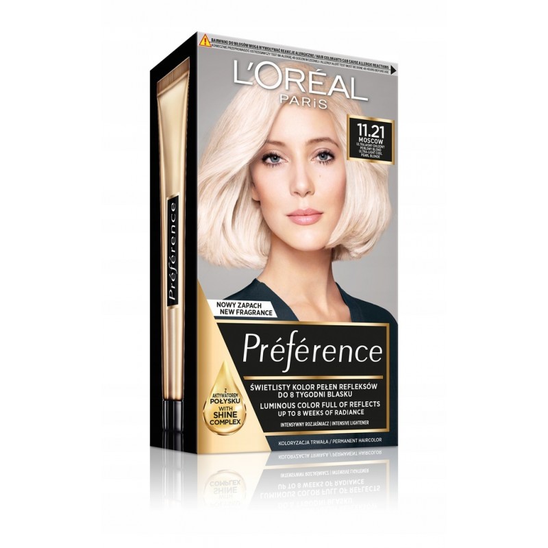 L'Oreal Preference 11.21 Moscow Ultra-Light Reflexes