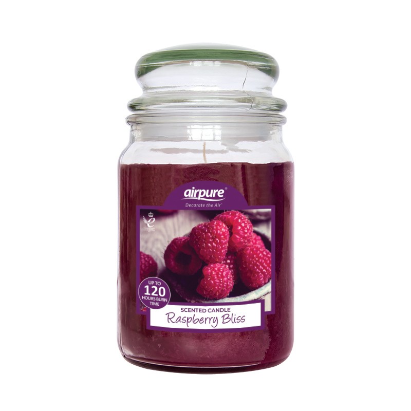 Airpure Raspberry Bliss Scented Candle