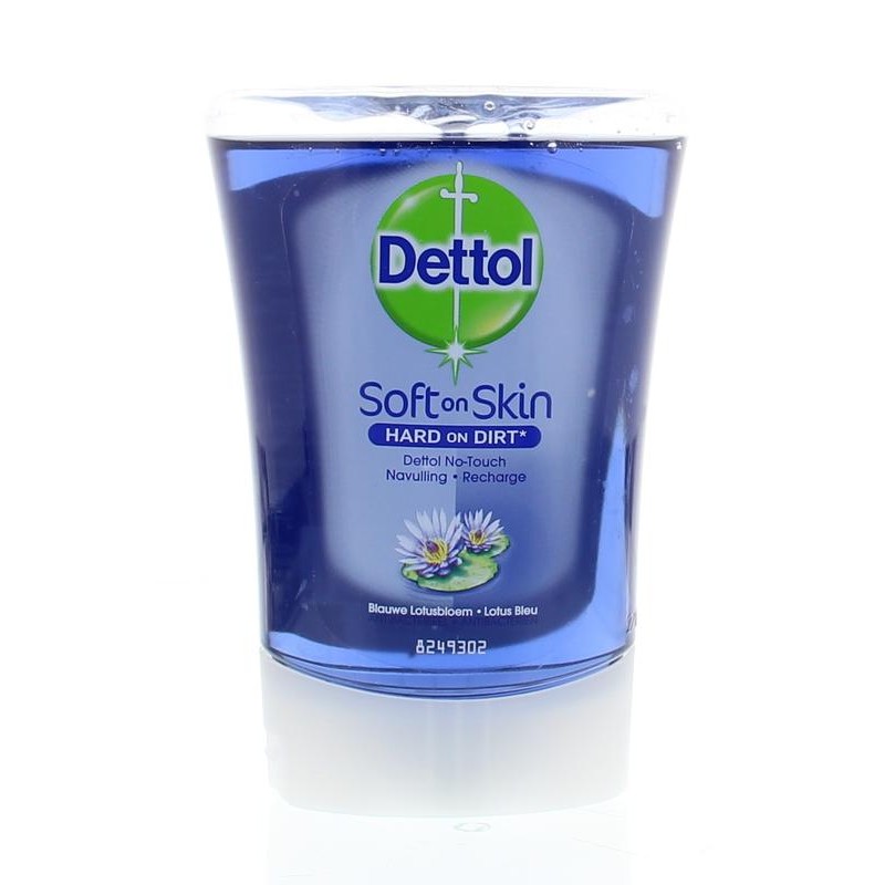 Dettol No Touch Antibacterial Soap Refill Blue Lotus