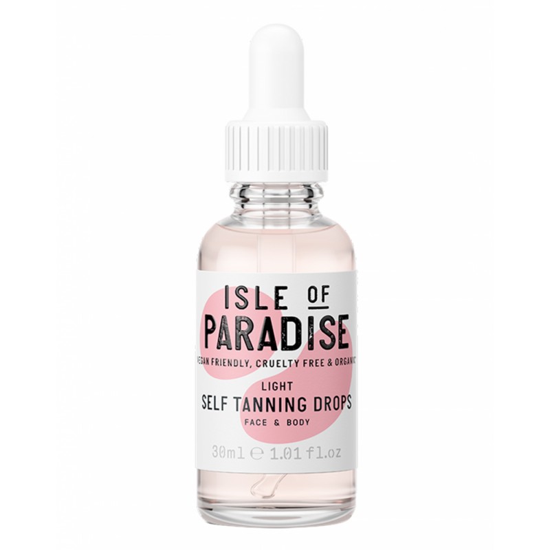 Isle Of Paradise Light Self Tanning Drops Face & Body
