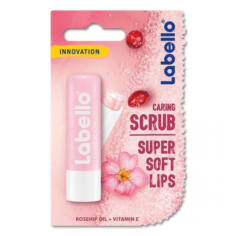Labello Caring Lip Scrub Rosehip Oil