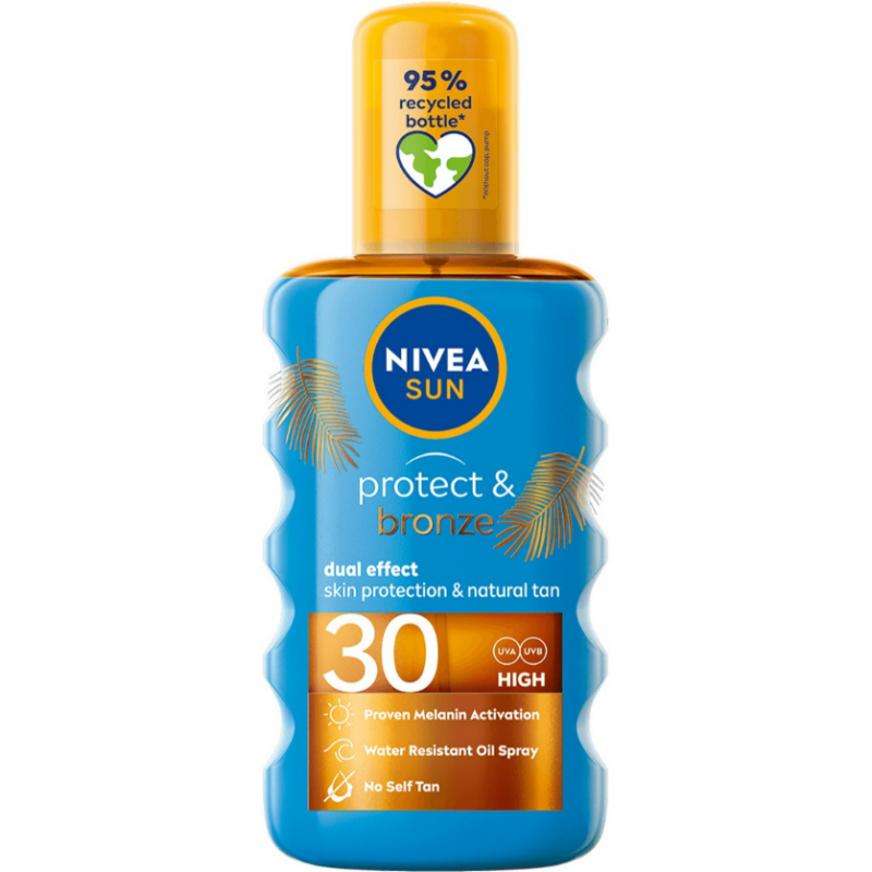 Nivea Sun Protect & Bronze Oil Spray SPF30