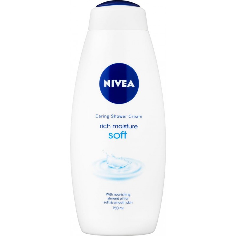 Nivea Caring Shower Cream RIch Moisture Soft