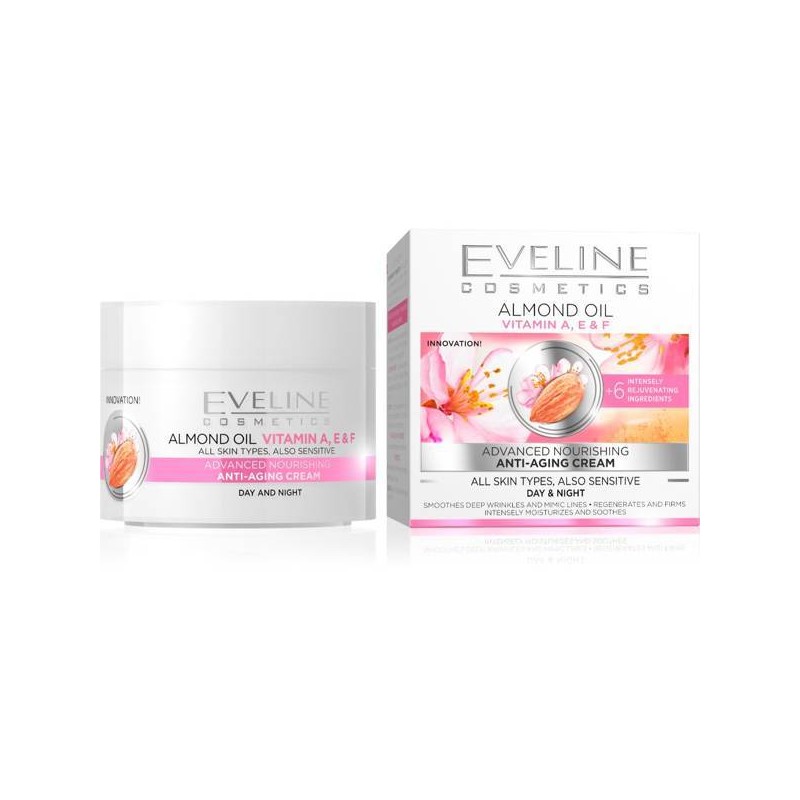 Eveline Almond Oil Anti-aging Day & Night Cream