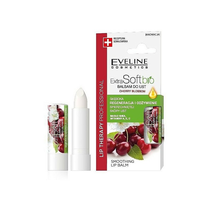 Eveline Extra Soft Bio Cherry Blossom Lip Balm