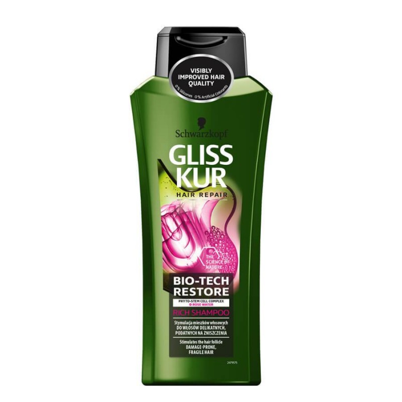 Schwarzkopf Gliss Kur Bio-Tech Restore Rich Shampoo