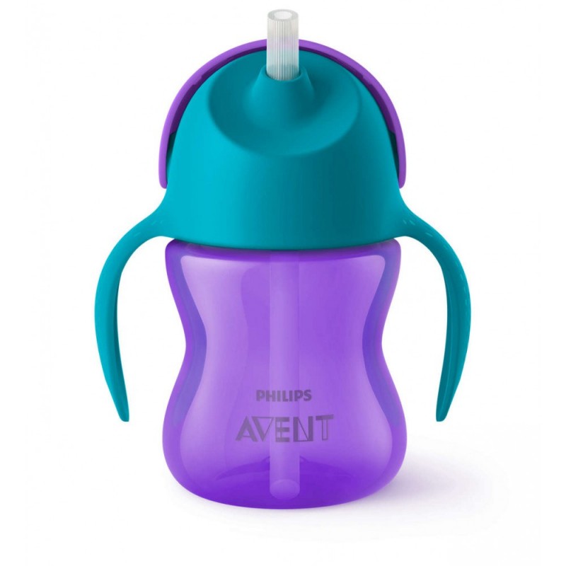 Philips Avent Bendy Straw Cup Purple