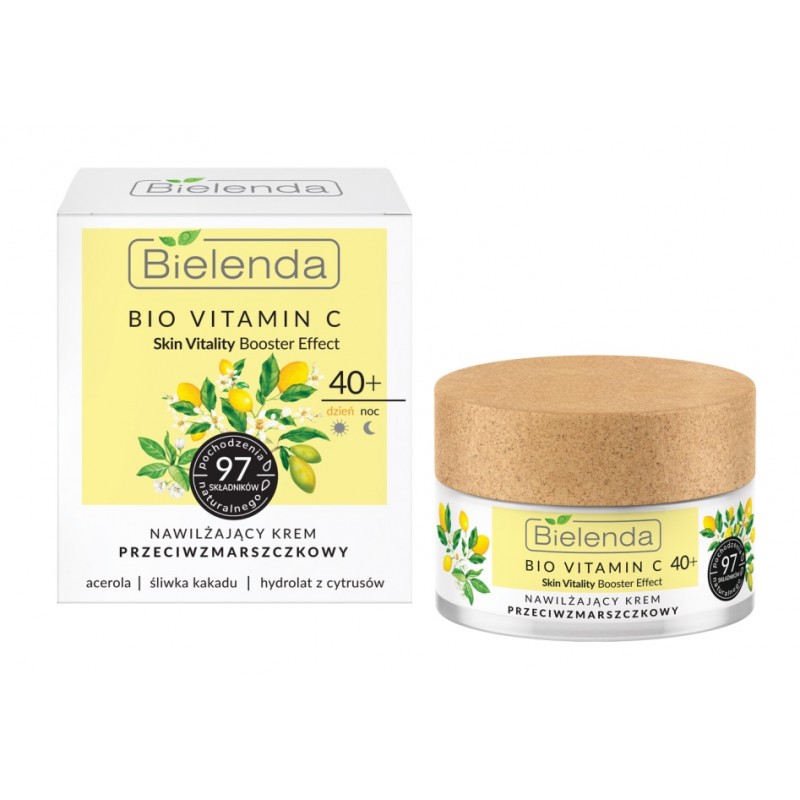Bielenda Bio Vitamin C Moisturizing Anti-Wrinkle Face Cream 40+