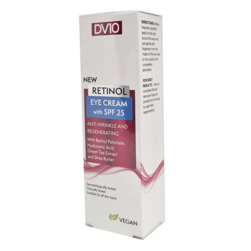 DermaV10 Retinol Eye Cream SPF 25