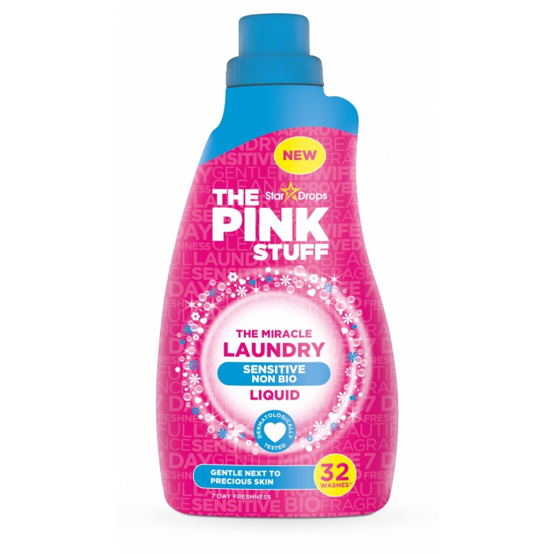 Stardrops The Pink Stuff Non Bio Sensitive Laundry Liquid