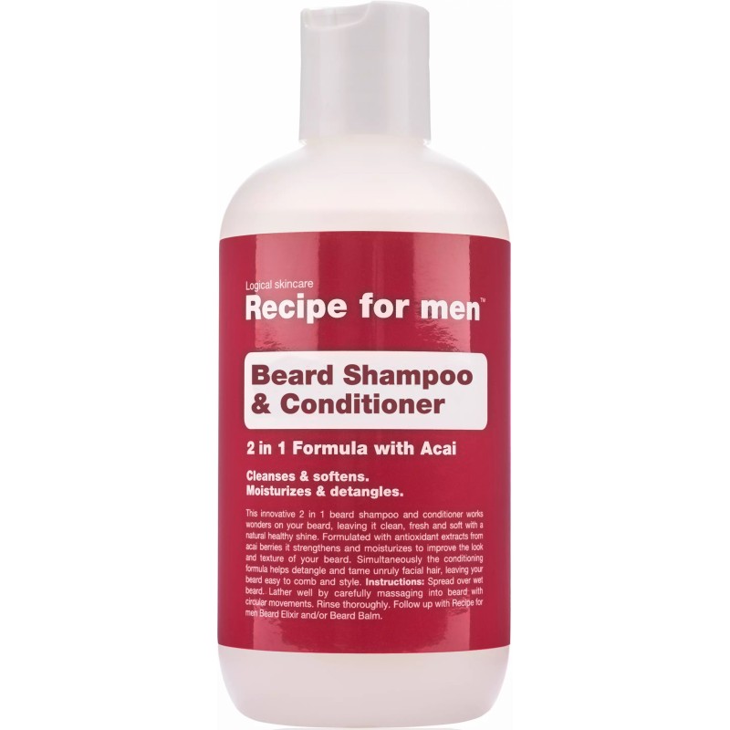 Recipe For Men Beard Shampoo & Conditioner
