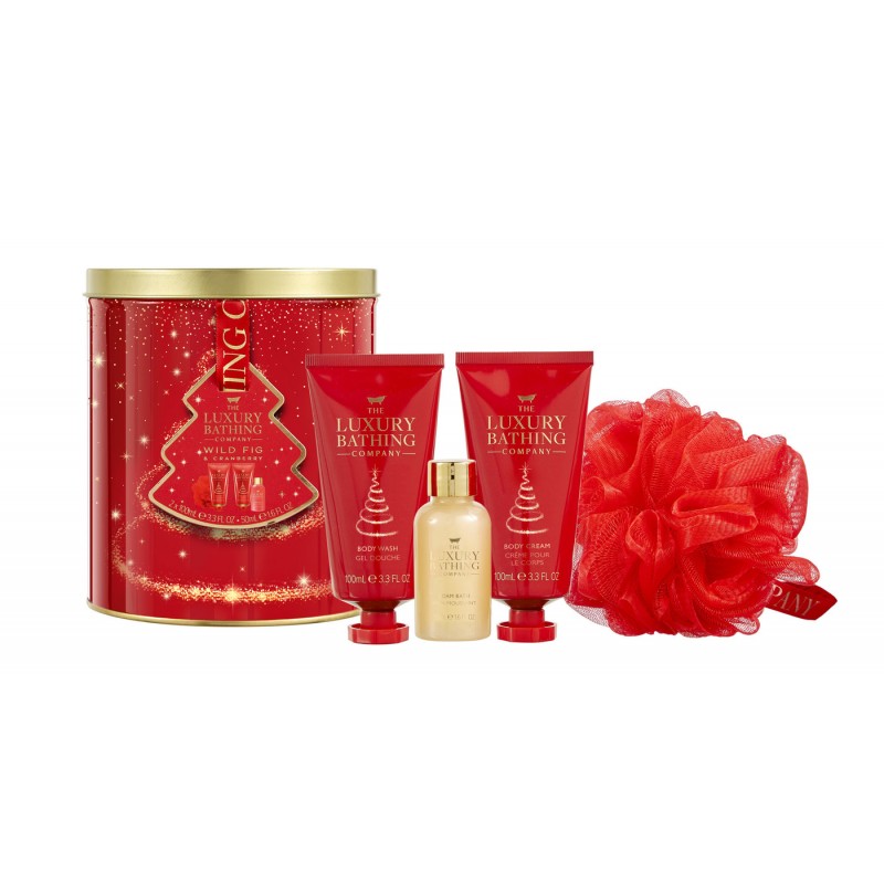 The Luxury Bathing Company Wild Fig & Cranberry All A Glow Giftset