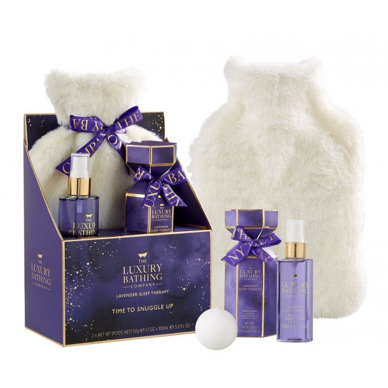 The Luxury Bathing Company Lavender Sleep Therapy Time To Snuggle Up Giftset