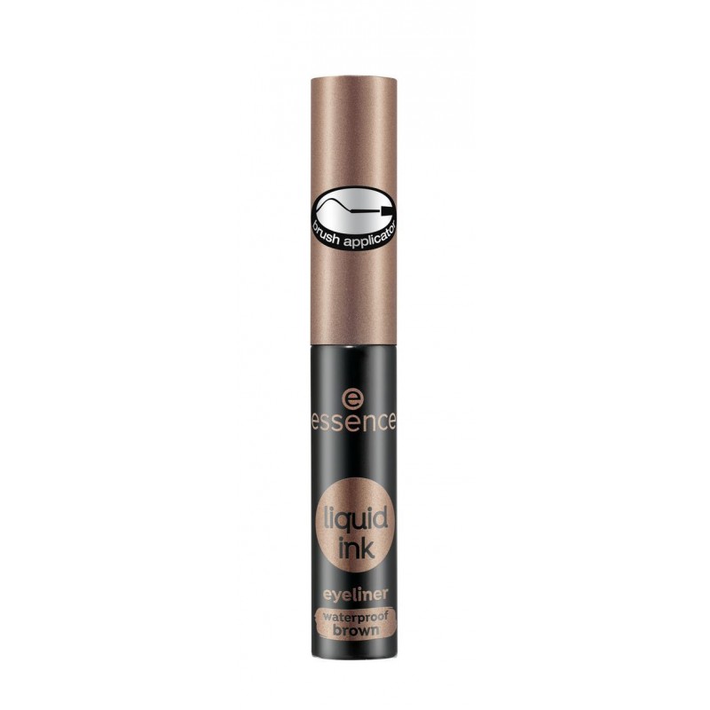Essence Liquid Ink Eyeliner Waterproof Brown 02