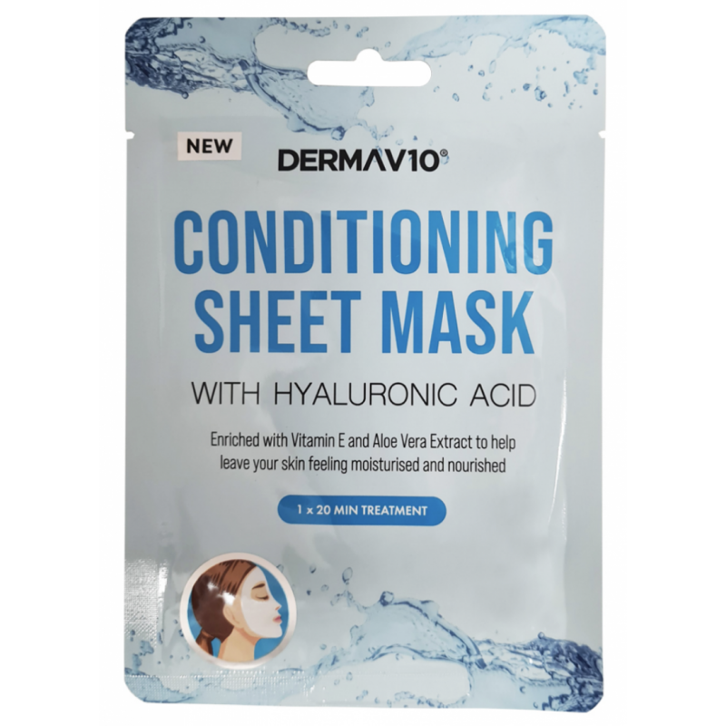 DermaV10 Conditioning Sheet Mask