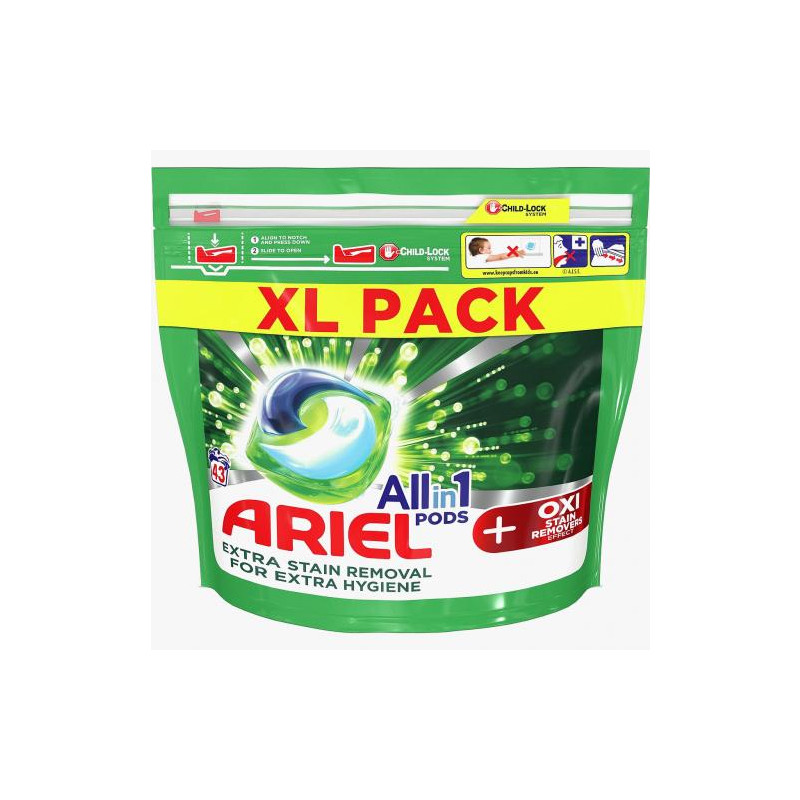 Ariel All-In-1 Pods with Oxi Stain Remover