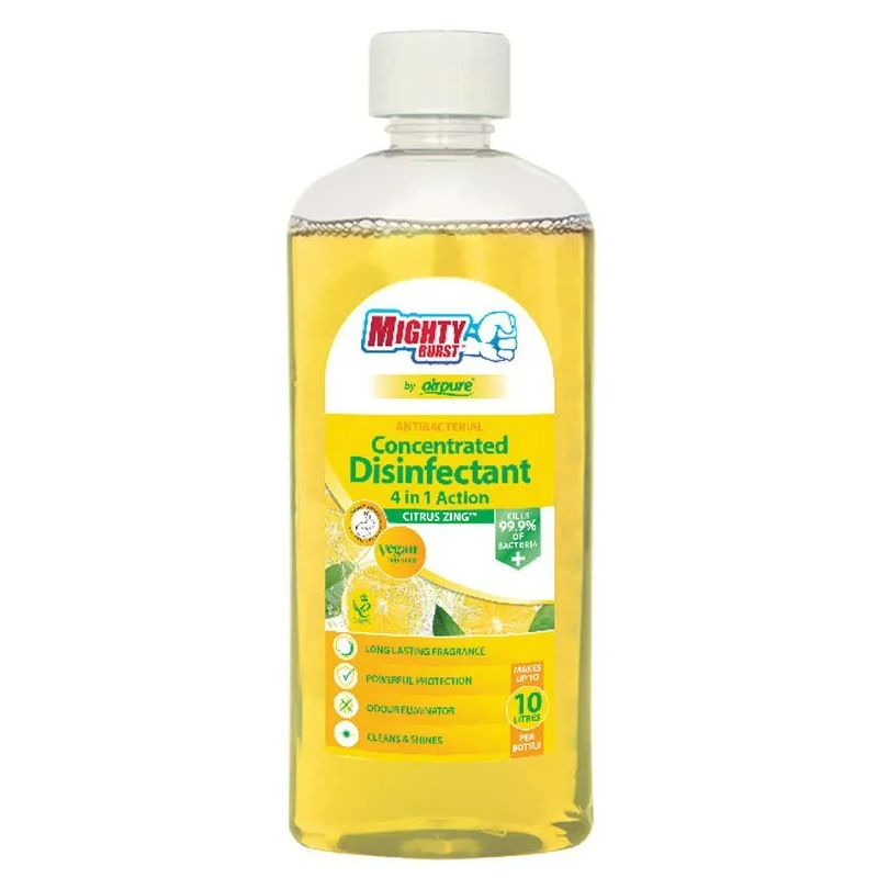 Airpure Mighty Burst Concentrated Disinfectant 4 in 1 Citrus Zing