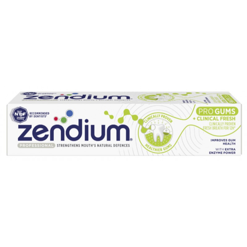 Zendium Toothpaste Pro Gums + Clinical Fresh