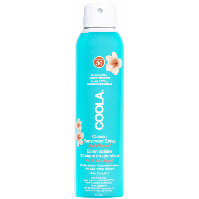 Coola Classic Body Spray Tropical Coconut SPF30