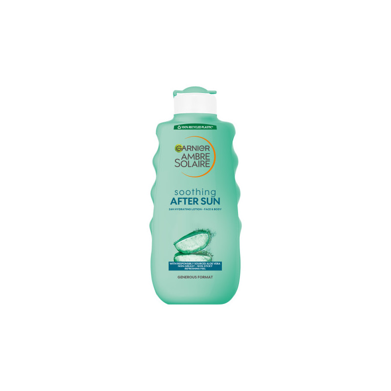 Garnier Ambre Solaire Soothing Aftersun 24H Hydrating Lotion Face & Body