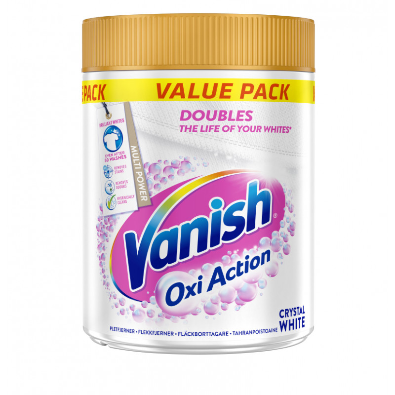 Vanish White Oxi Action Laundry Booster Powder