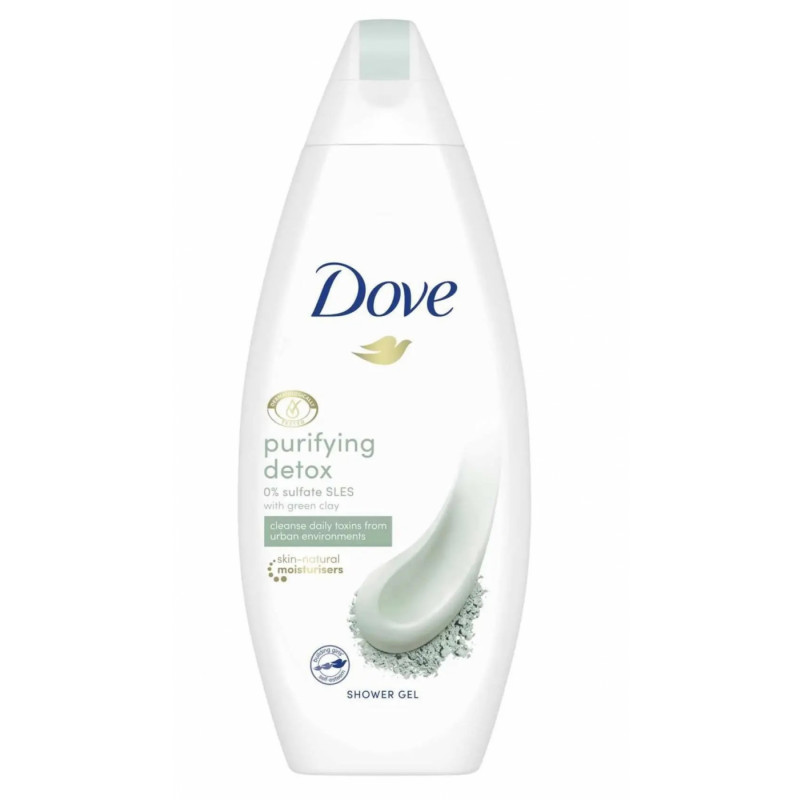 Dove Purifying Detox Green Clay Shower Gel