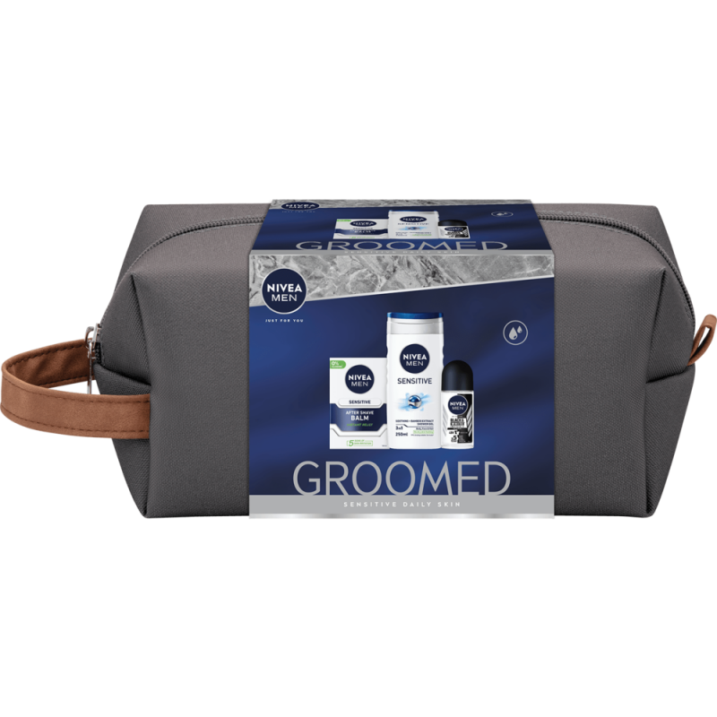 Nivea Men Groomed Sensitive Daily Skin Giftpack Set