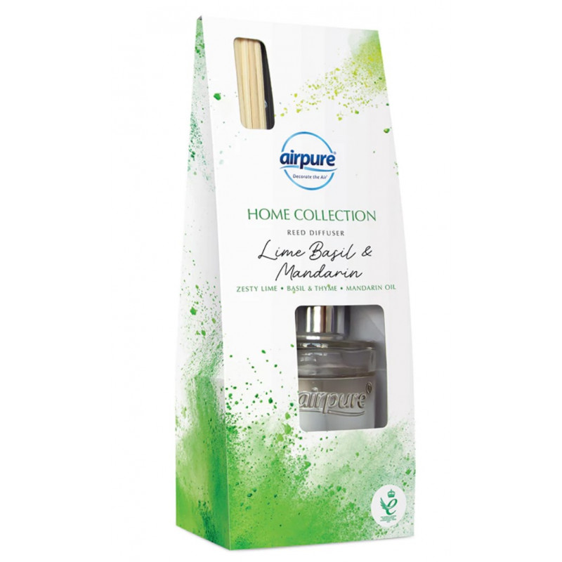 Airpure Reed Diffuser Home Collection Lime & Basil & Mandarin