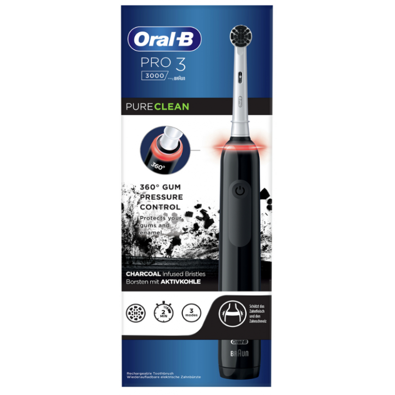 Oral-B Electric Toothbrush Pro 3 3000 Pure Clean